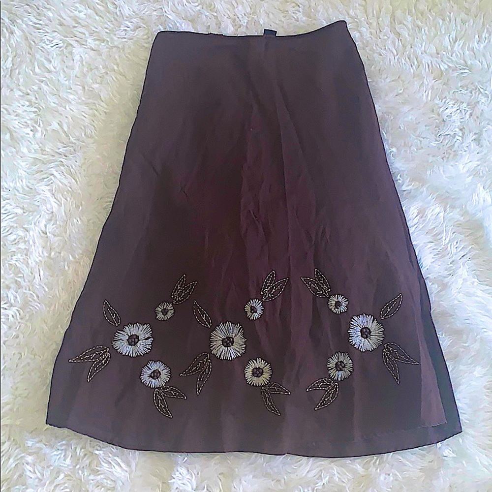 Brown Skirt
